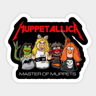 Muppetallica Sticker